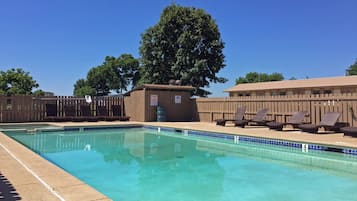 Seasonal outdoor pool