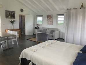 Iron/ironing board, free WiFi, bed sheets - Loft Paradis hhhhhhh (Sainte-Anne)