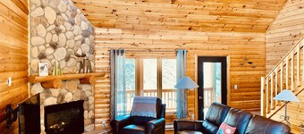 Lutsen Log Lodge! Ski, Hike, Swim & Bike