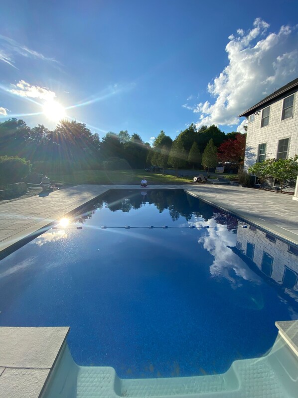 Außenpool, beheizter Pool