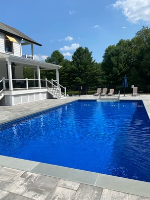 Außenpool, beheizter Pool