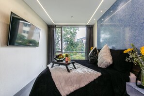 1 makuuhuone, tallelokero huoneessa, ilmainen Wi-Fi