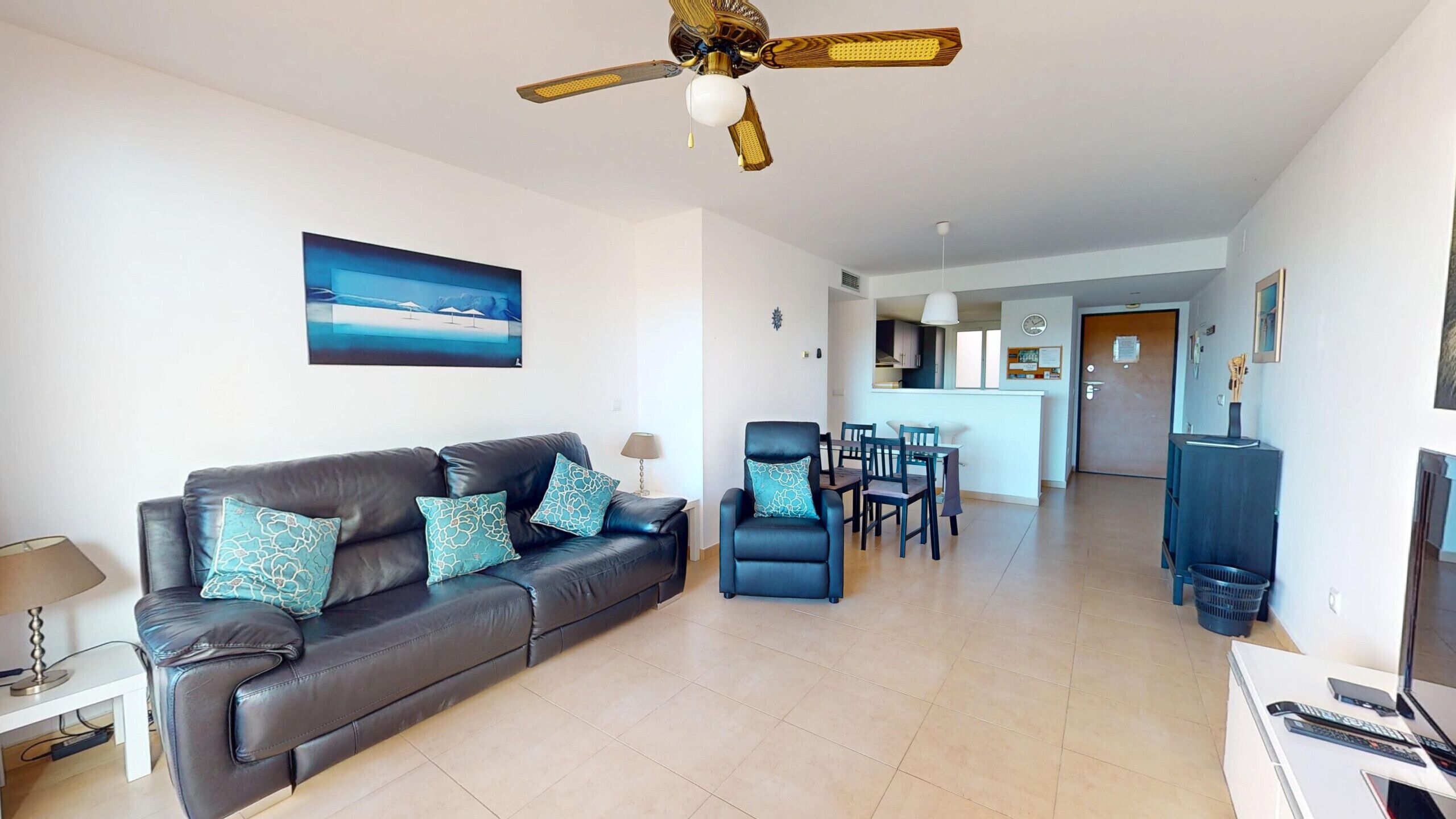 Televisie en een dvd-speler