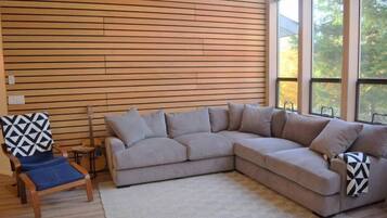 House | Living room | TV, fireplace, DVD player