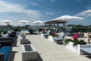 Terrasse sur le toit