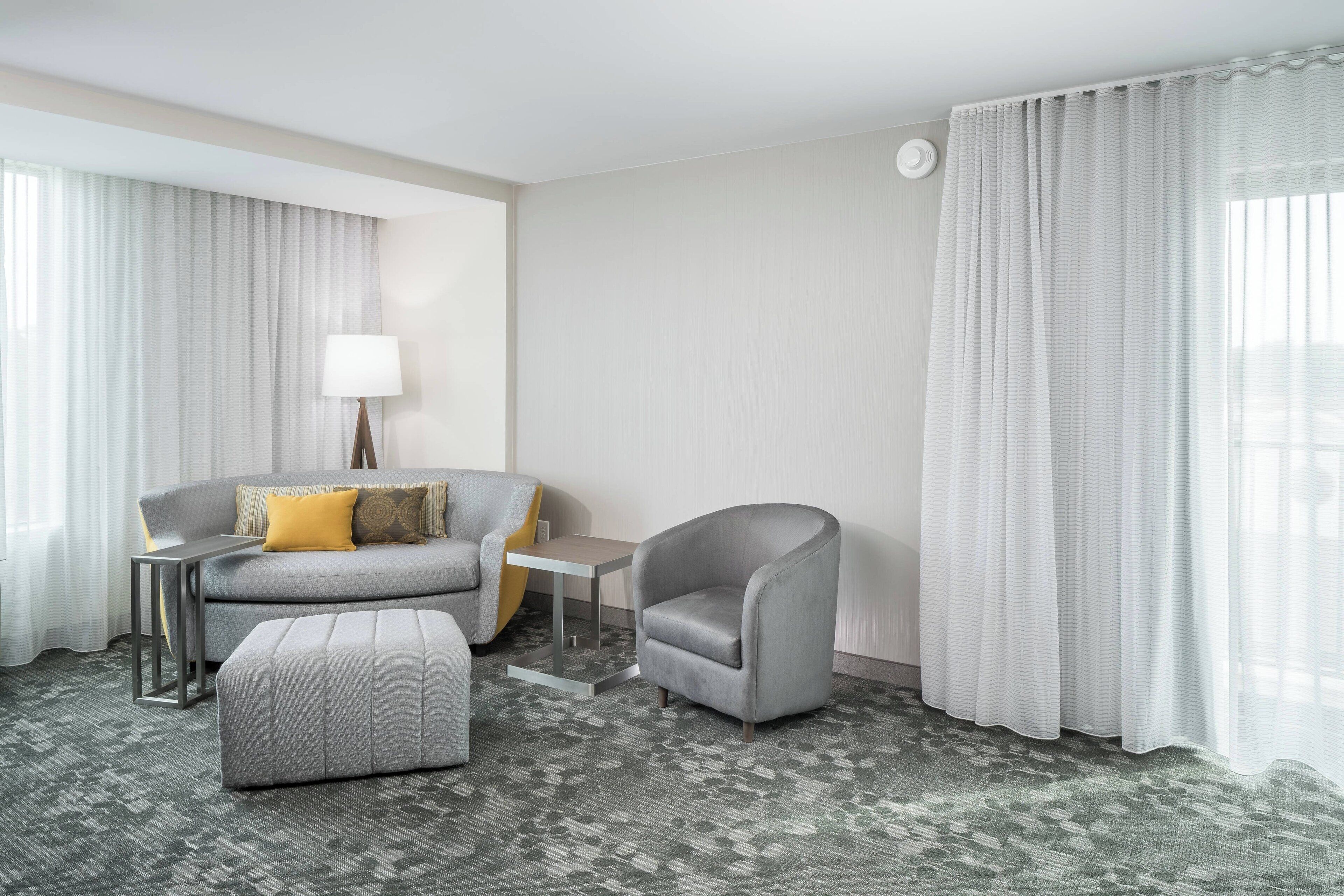 premium bedding, individually furnished, desk, laptop workspace