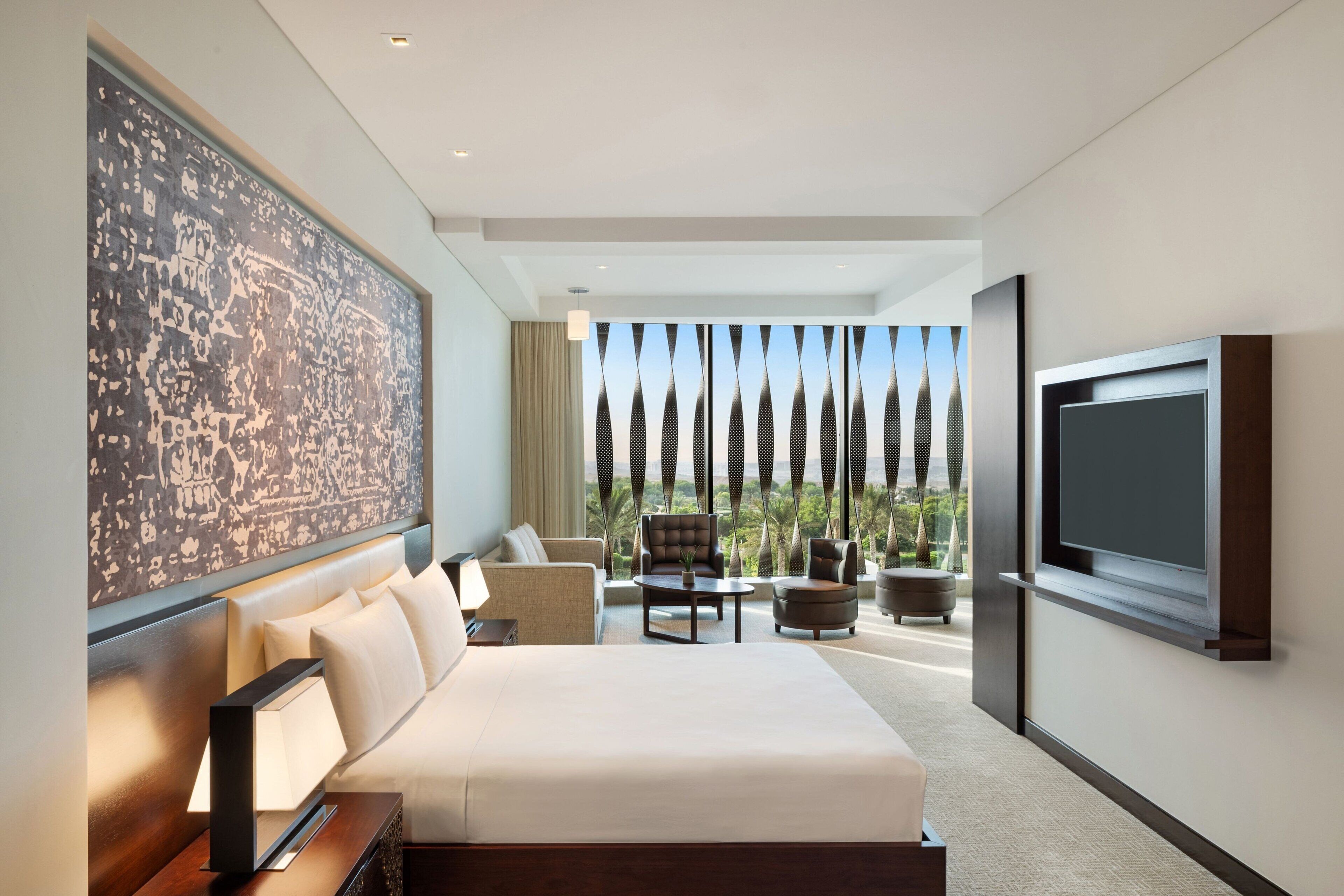 junior suite, 1 king bed with sofa bed | 1 bedroom, minibar, in-room safe, individually decorated