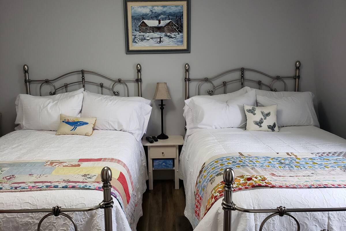 Superior Room, 2 Double Beds, City View (Nan) | Egyptian cotton sheets, premium bedding, pillowtop beds, desk