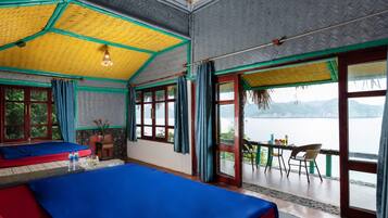 Bungalow dành cho gia đình, 2 giường đôi | 1 phòng ngủ
