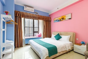 Deluxe Double Room | Desk, blackout drapes, free WiFi, bed sheets