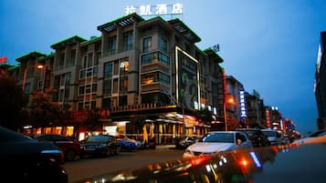 Front of property – evening/night