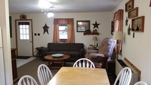 TV connectée, cheminée