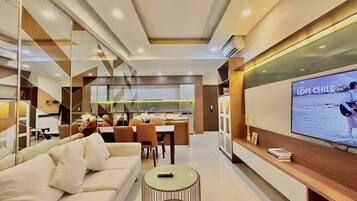 Departamento urbano | 3 habitaciones, ropa de cama de alta calidad y camas con efecto memoria