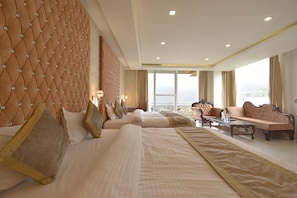Family Double Room | Desk, laptop workspace, blackout drapes, soundproofing - The Royal Castle  (Dharamshala)