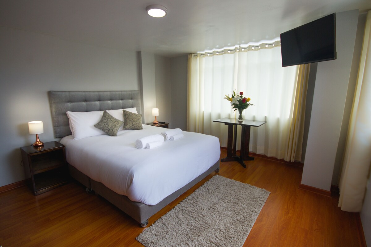 Wifi gratis y ropa de cama 