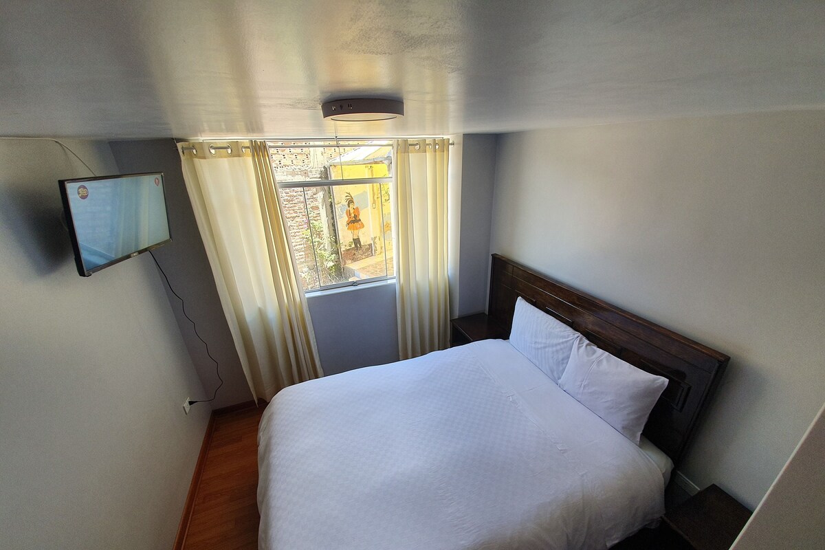 Wifi gratis y ropa de cama 