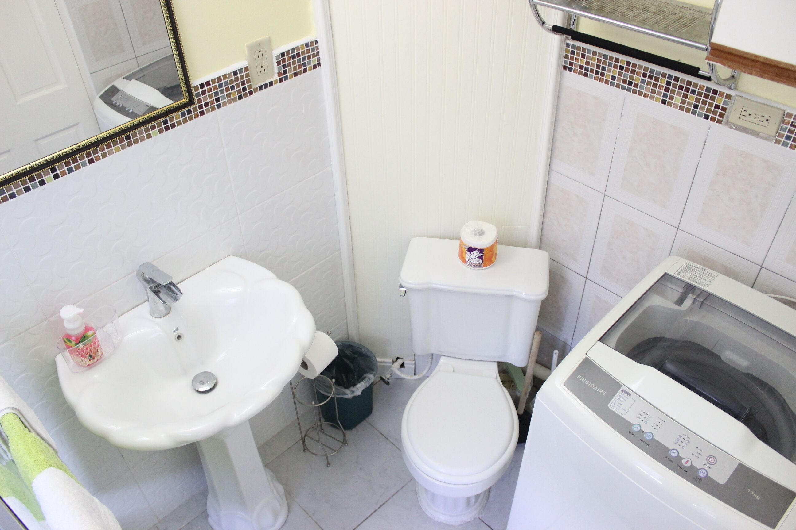 Lavabo en el baño