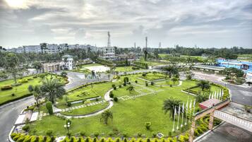 منظر من الجو على ارتفاع عالٍ