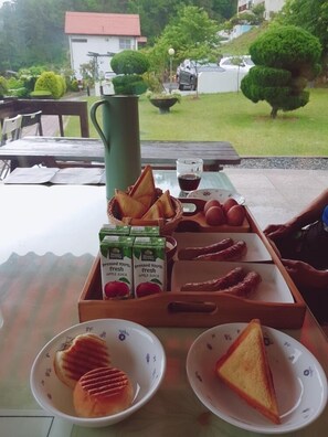 Servicio de comidas en la habitación