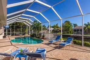 Beheizter Pool