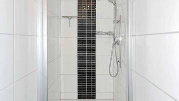 Dusche, Haartrockner, Seife