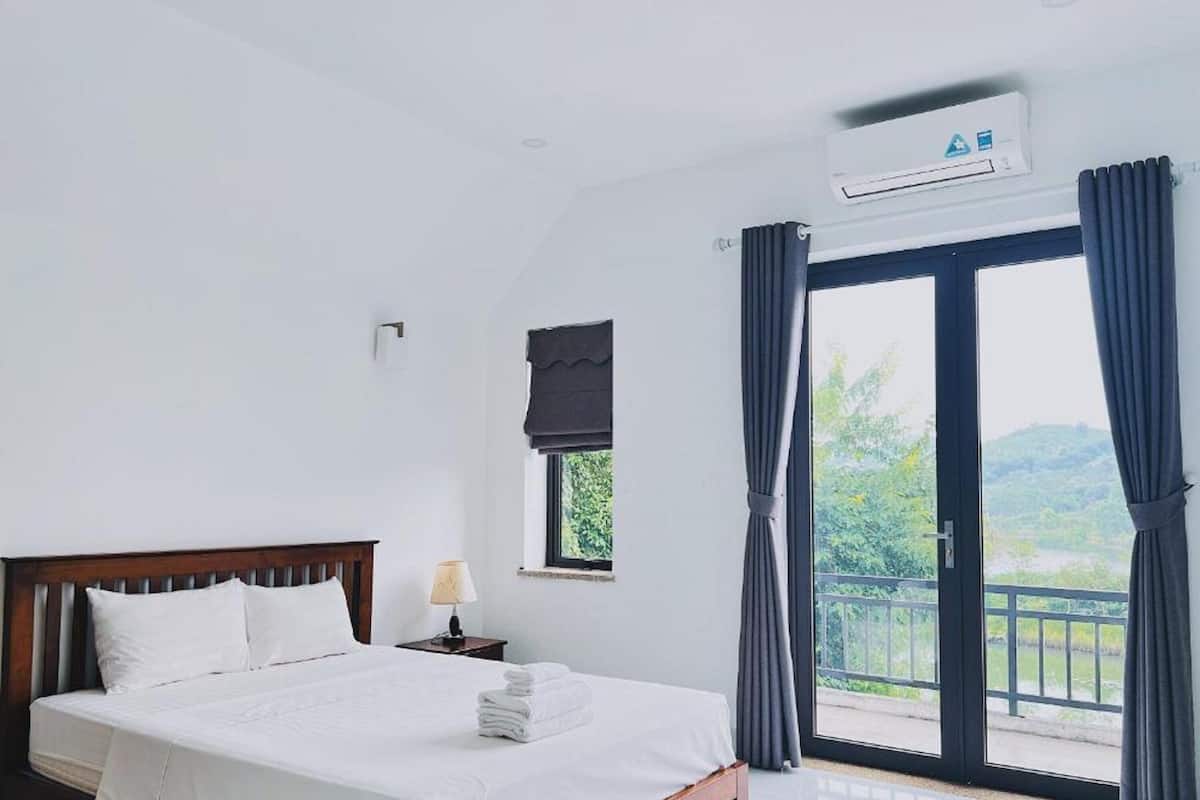 Villa, 3 habitaciones | 1 habitación, ropa de cama de alta calidad y minibar