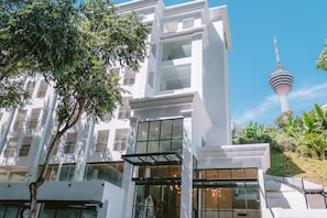 Façade de lâhĂ©bergement