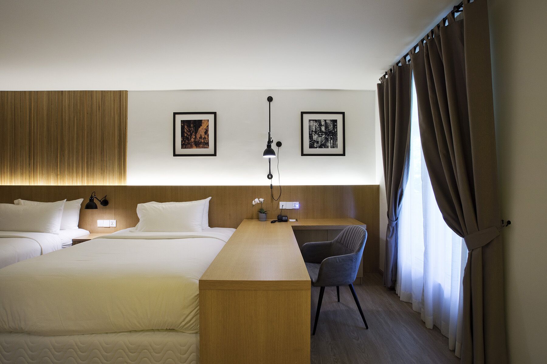 extra large room | premium bedding, minibar, in-room safe, desk