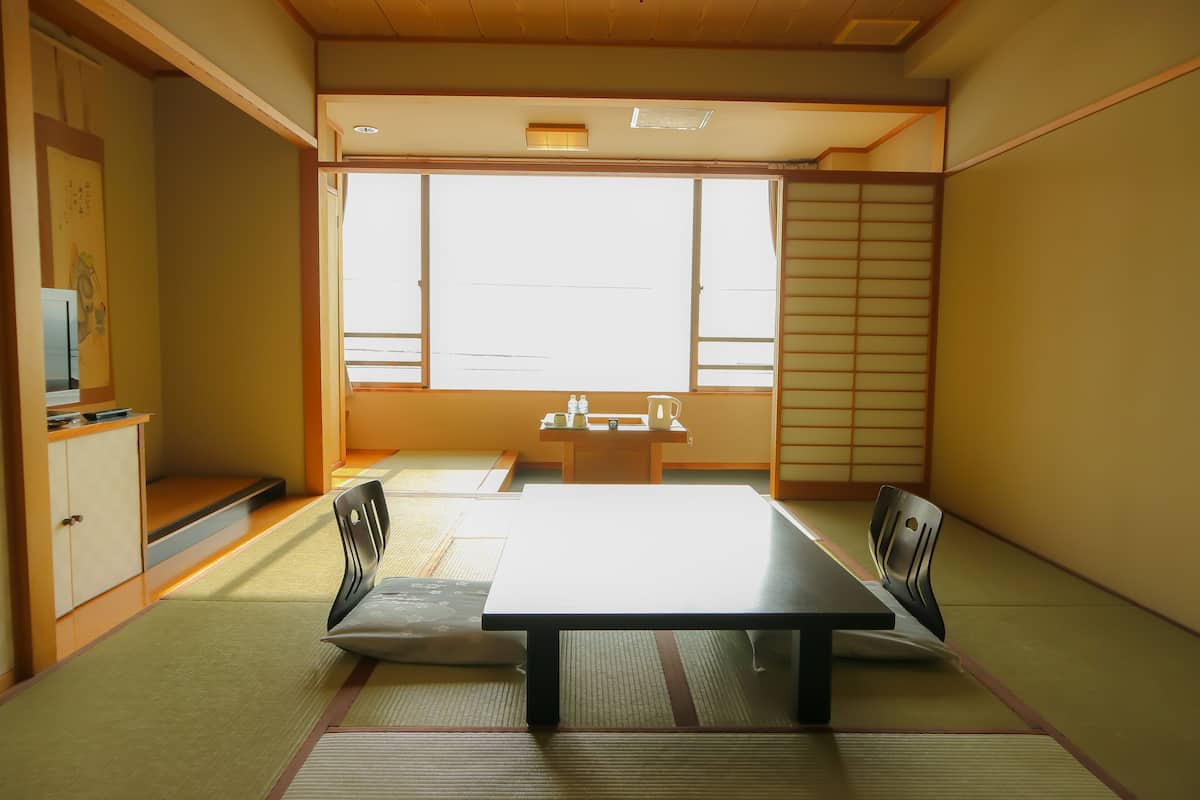 Japanese Style Room for 3 Guests, Sea View | Free WiFi, bed sheets