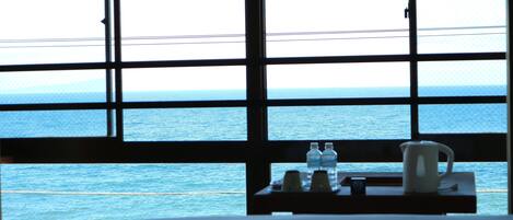 Vista a la playa o al mar