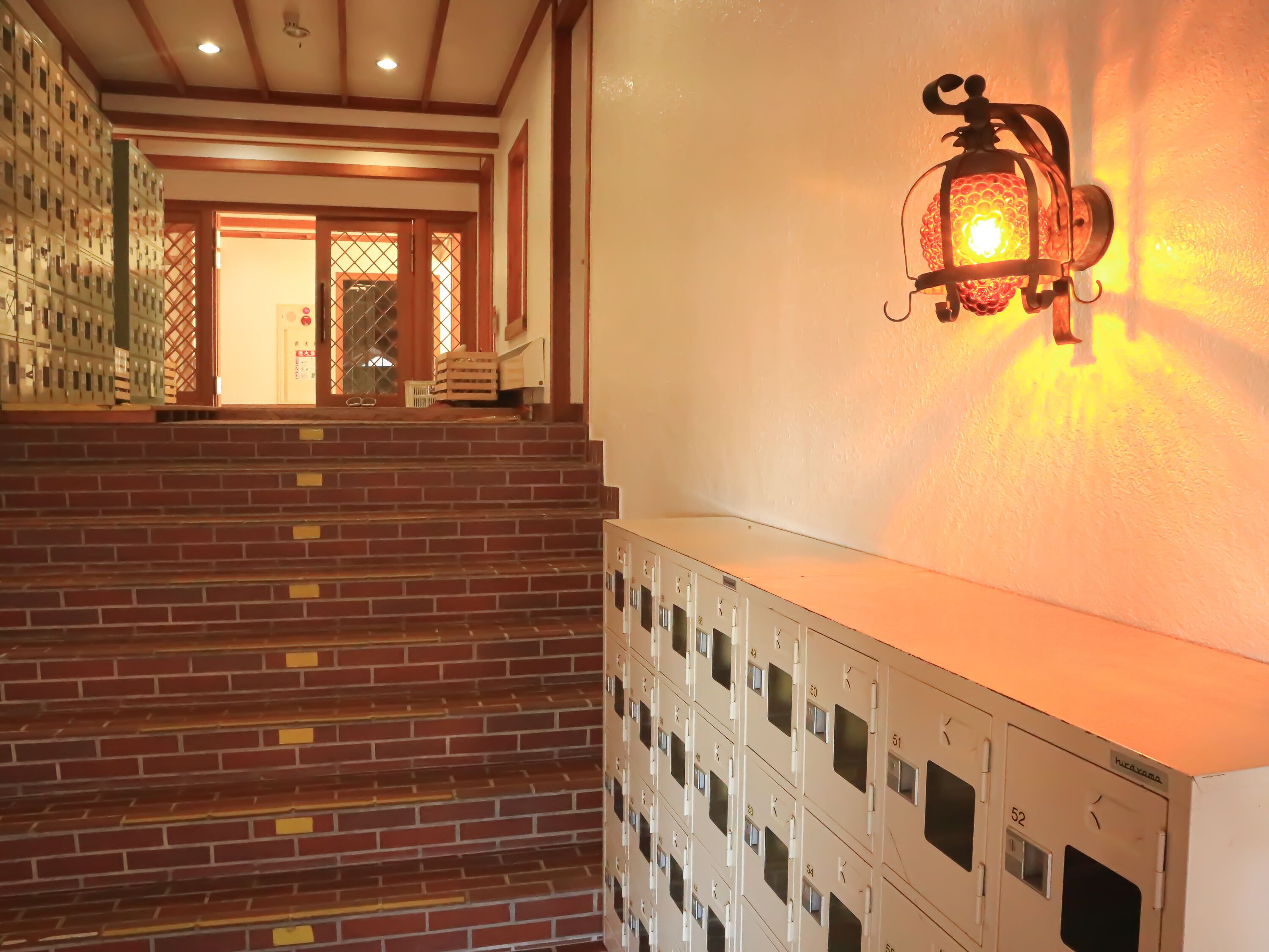 Interior entrance