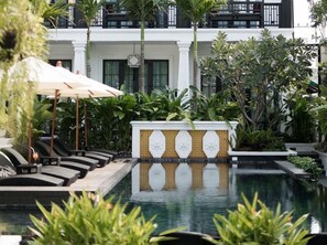 Fachada de la propiedad