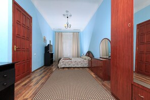 Leilighet, 1 soverom | 1 soverom, strykejern/-brett og ekstrasenger (mot et tillegg)