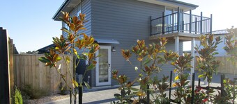 Vistas asombrosas, lujo absoluto, loft con vista Taupo en el impresionante Wharewaka 