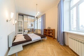 Apartment, 1 Bedroom | 1 bedroom, soundproofing, iron/ironing board, rollaway beds