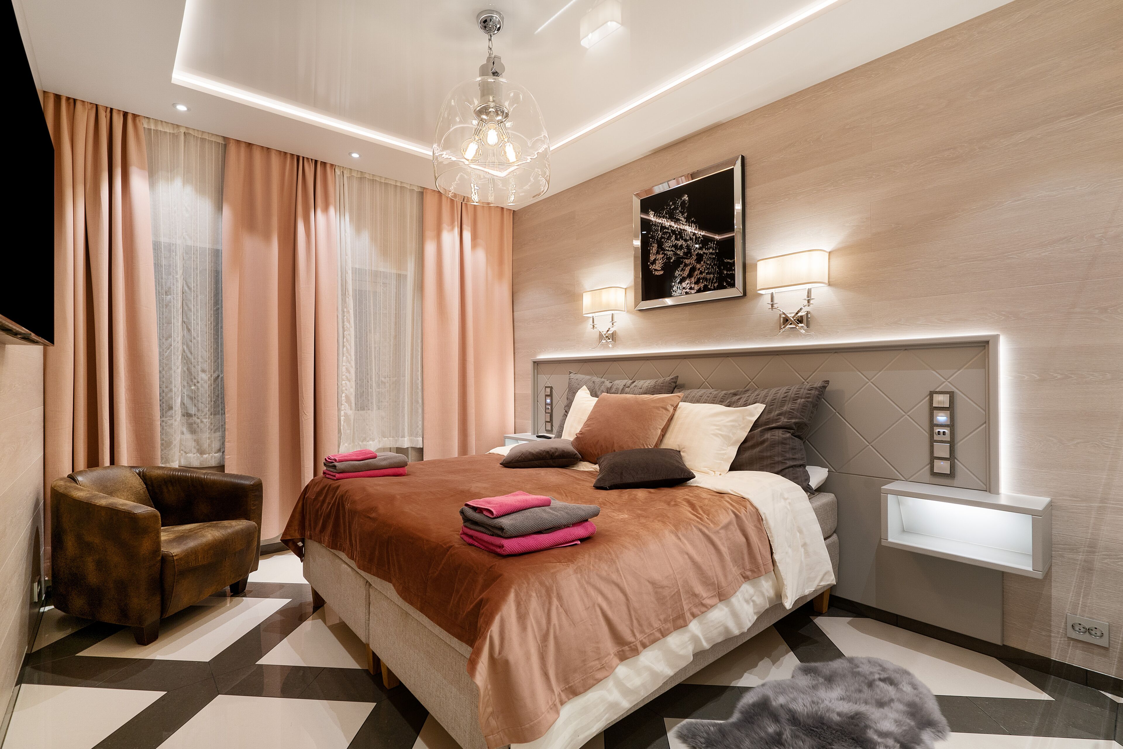 In-room safe, blackout drapes, soundproofing, iron/ironing board