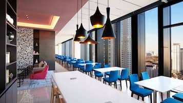 Lounge i lobbyen