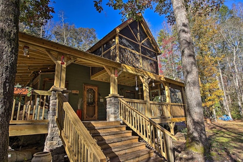 Tubes & Outdoor Games: North Georgia Mtn Retreat