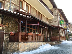 Façade de l’hébergement