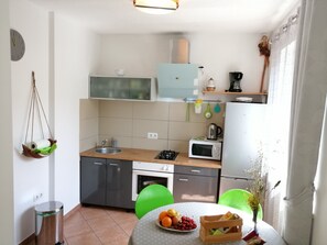 Apartment, 2 Bedrooms (LUCIJA 1) | Private kitchen | Full-sized fridge, microwave, oven, stovetop - LUCIJA 1 - Enjoy the Rovinj (Rovinj)