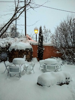 Terrace/patio - Hostal D'Éller (Bellver de Cerdanya)