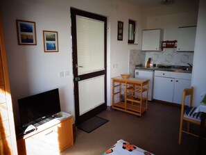 Studio (ST2) | Living area | Flat-screen TV - Nice Studio apartments Eduard (Medulin)