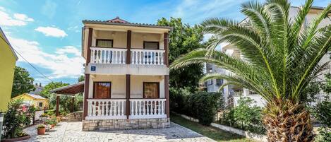 Fassade der Unterkunft