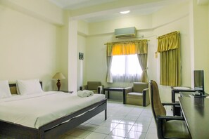 ห้องพัก | โต๊ะทำงาน, Wi-Fi ฟรี, ผ้าปูที่นอน