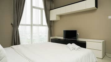 Kamar | 1 kamar tidur, meja kerja, ruang kerja ramah laptop, dan Wi-Fi gratis