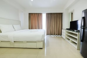 Kamar | Wi-Fi gratis dan seprai linen