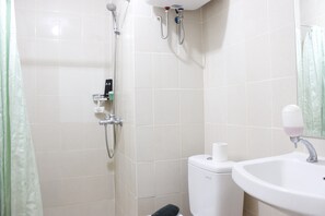 Quarto | Banheiro | Chuveiro, toalhas de banho