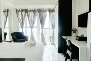Habitación | Escritorio, wifi gratis y ropa de cama