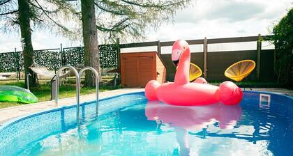Holiday Home in Kashubia with Pool & Sauna