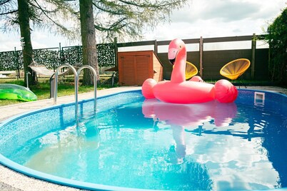 Holiday Home in Kashubia with Pool & Sauna